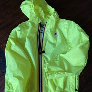 K-Way neon jacket